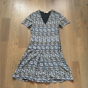 Tory Burch Geometric Patterned Dress